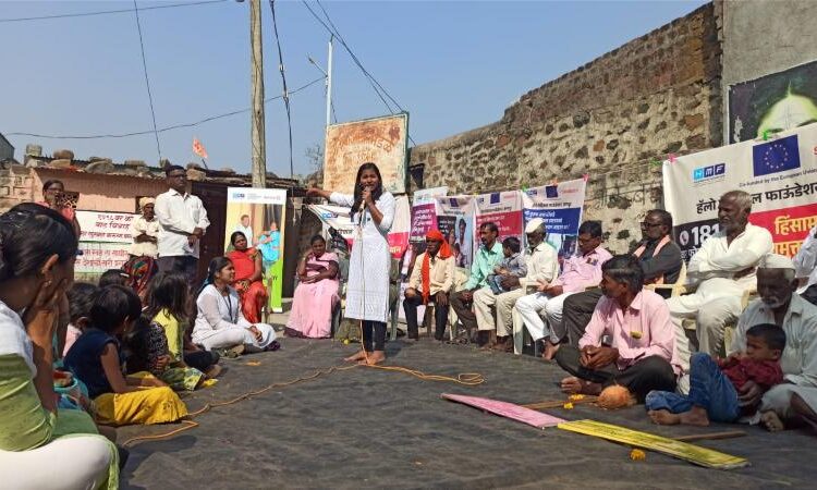 As part of their internship, law students from Dr. Bapuji Salunkhe Law College, Dharashiv conducted a legal aid camp, empowering local communities through legal support and raising awareness on gender-based violence and human rights violations.